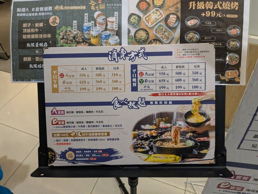 【新北新莊】金大鋤壽喜燒SUKIYAKI-新莊店、位在佳瑪百