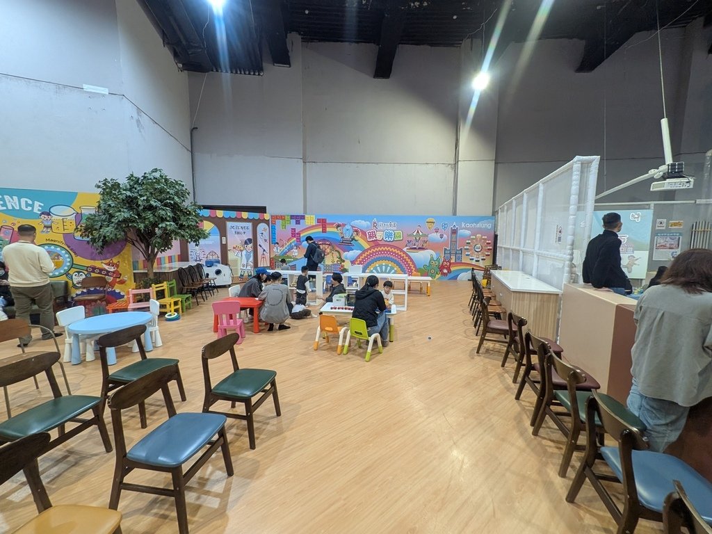 【高雄三民】彩虹童畫親子樂園就在高雄國立科學工藝博物館B1、
