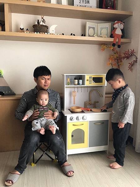 Teamson Kids 波士頓小主廚 木頭廚房玩具 扮家家酒