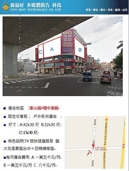台中廣告看板出租