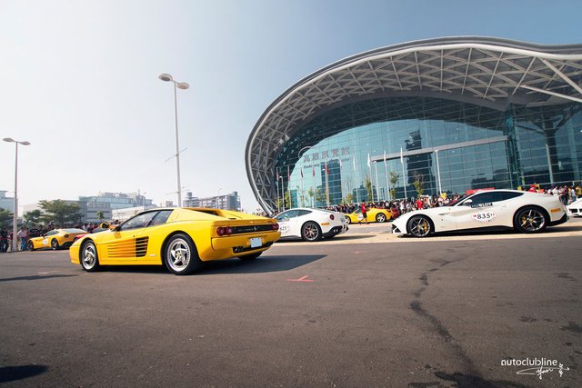 Ferrari 6th Rally Taiwan