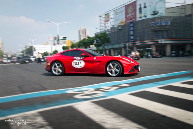 Ferrari 6th Rally Taiwan