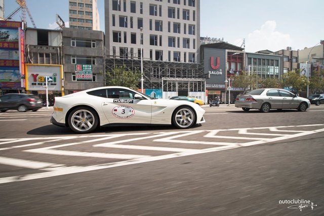 Ferrari 6th Rally Taiwan