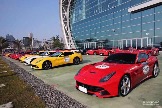 Ferrari 6th Rally Taiwan