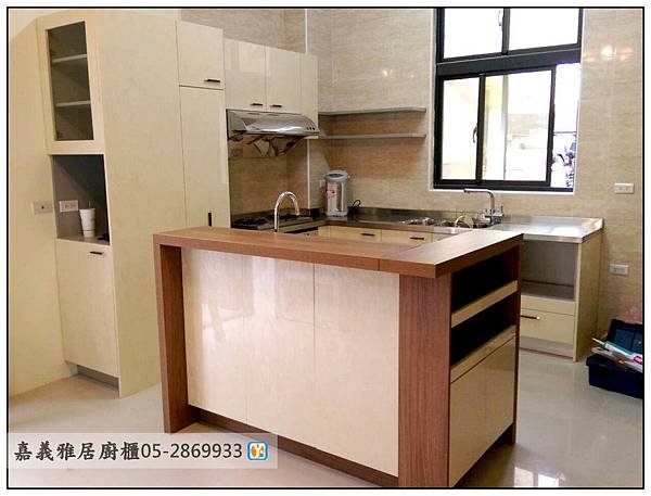嘉義民雄廚具+中島(蜂巢板)1