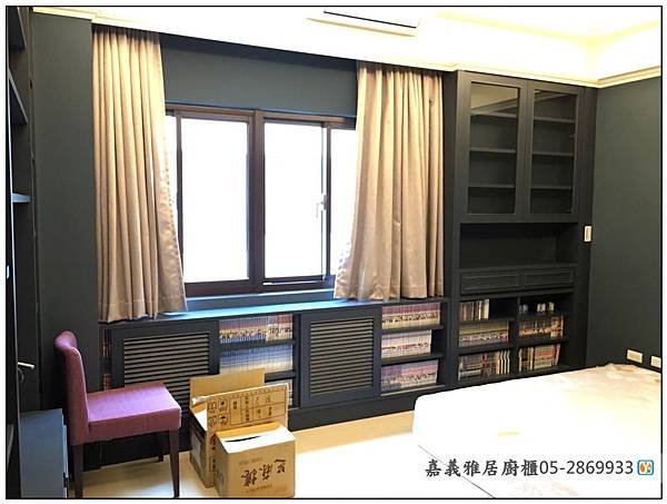 嘉義系統櫃+裝潢-朴子市鄉村風70