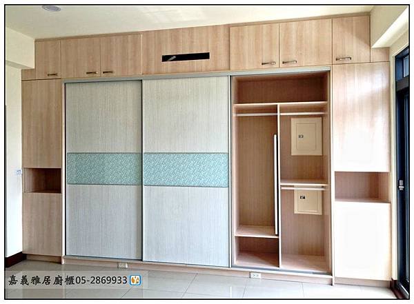 雲林系統櫃-北港鎮(系統和室櫃+電視櫃+衣櫃)31