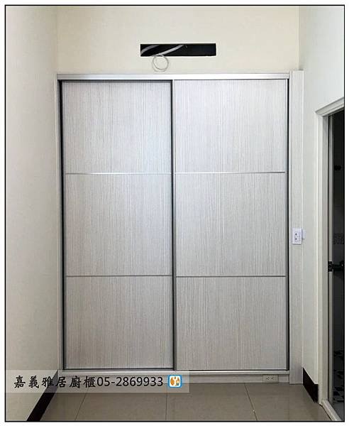 雲林系統櫃-北港鎮(系統和室櫃+電視櫃+衣櫃)38