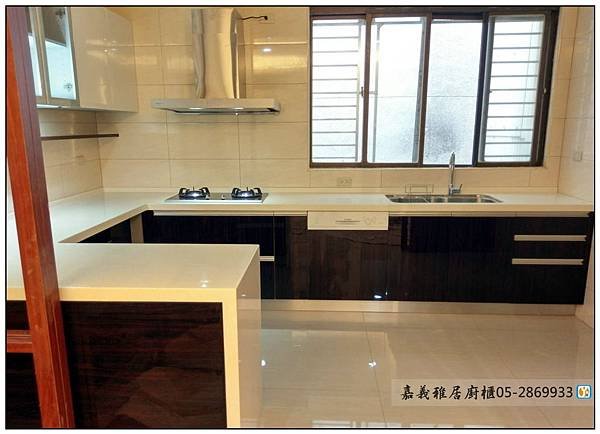 嘉義廚具-興業西路ㄇ字型廚具(Bosch洗碗機+Best烤箱)2