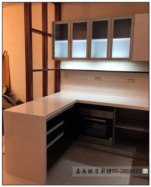 嘉義廚具-興業西路ㄇ字型廚具(Bosch洗碗機+Best烤箱)5