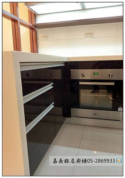 嘉義廚具-興業西路ㄇ字型廚具(Bosch洗碗機+Best烤箱)11