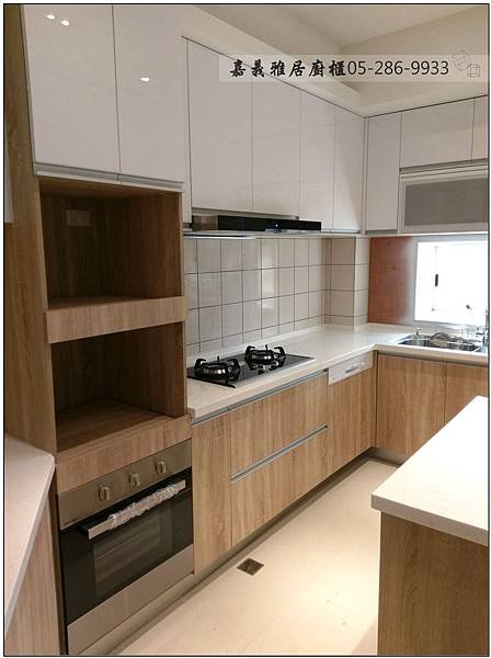 台中廚具-西屯區黎明路ㄇ字型廚具+中島11