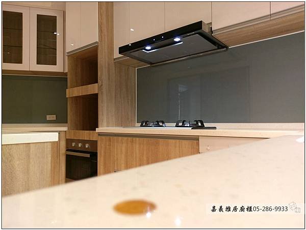 台中廚具-西屯區黎明路ㄇ字型廚具+中島14