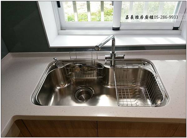 台中廚具-西屯區黎明路ㄇ字型廚具+中島21