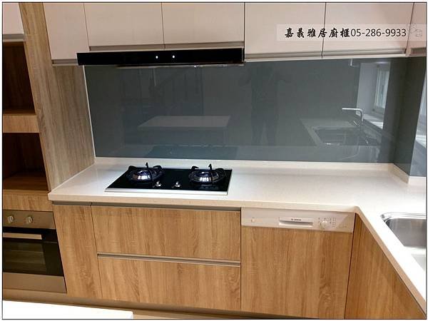 台中廚具-西屯區黎明路ㄇ字型廚具+中島31