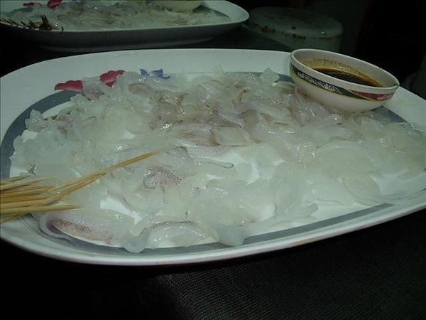 小管生魚片