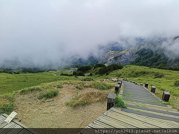 南投景點／樓梯無窮盡、陡上陡下合歡東峰