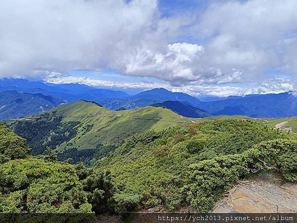 南投景點／樓梯無窮盡、陡上陡下合歡東峰