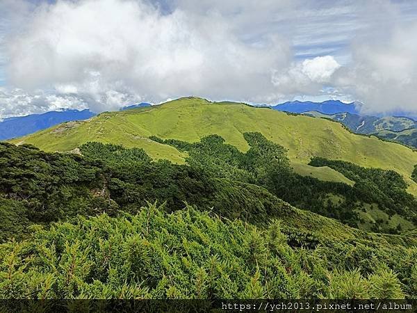 南投景點／樓梯無窮盡、陡上陡下合歡東峰