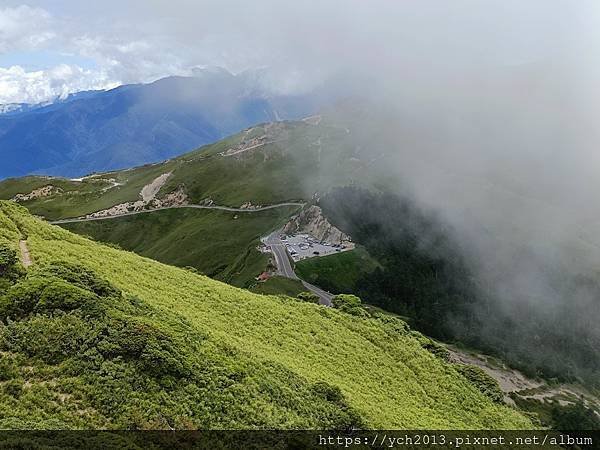 南投景點／樓梯無窮盡、陡上陡下合歡東峰