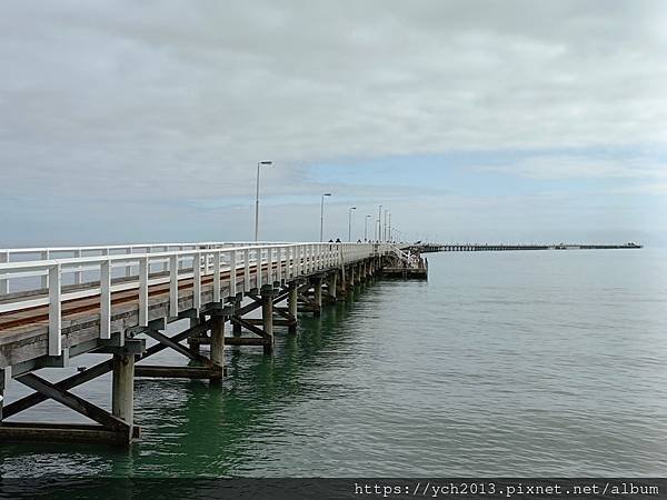 巴瑟爾頓長堤Busselton Jetty搭小火車出海