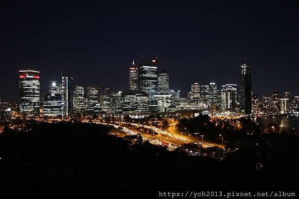 西澳伯斯國王公園賞夜景