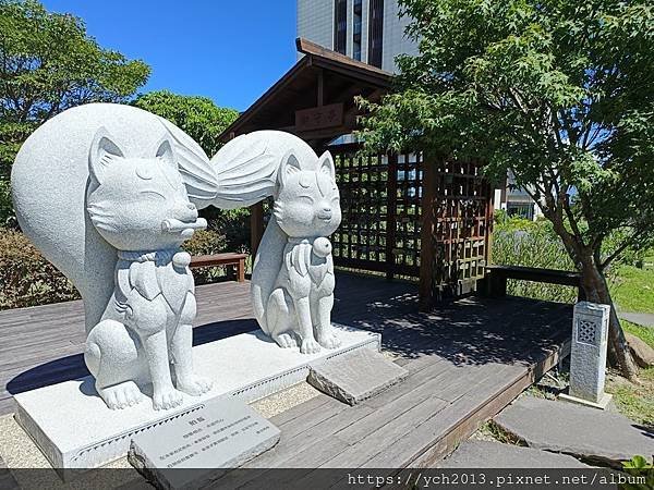 宜蘭五結景點／綠舞日式主題園區－逛逛日式庭園、與萌寵互動、射