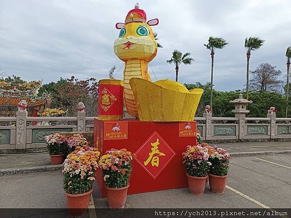 初八竹林山觀音寺看表演