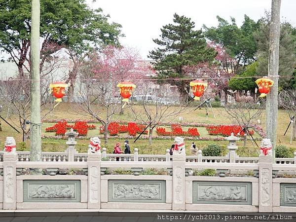 初八竹林山觀音寺看表演