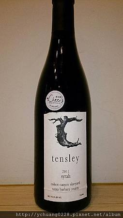 Tensley Colson Canyon Vineyard Syrah 2011 