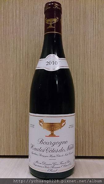 2010 Gros Frère et Soeur, Bourgogne Hautes Côtes de Nuits