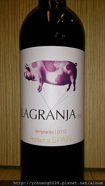 2012 Lagranja 360 Tempranillo