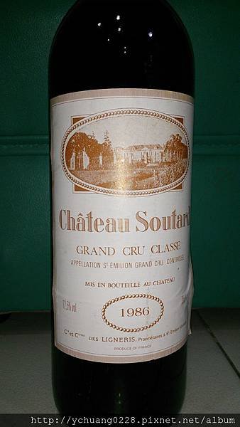 1986 Chateau Soutard, Saint-Emilion Grand Cru 