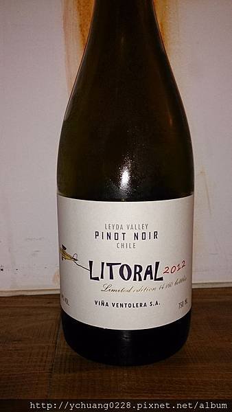 2012 Ventolera 2012 Pinot Noir &quot;Litoral&quot;