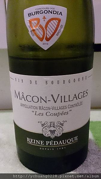 2011 Reine Pedauque Macon-Villages Les Coupees