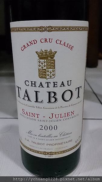 2000 Chateau Talbot 