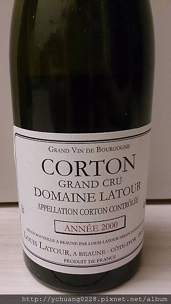 2000 Domaine Latour (Louis Latour) Corton Grand Cru 