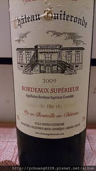 2009 Chateau Guiteronde Bordeaux Superieur