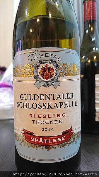 2014 Guldentaler Schlosskapelle Riesling Troken