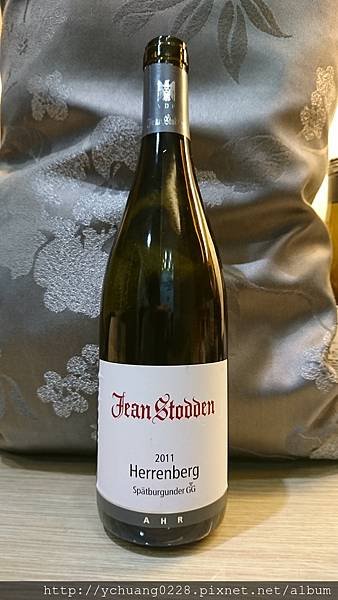 Jean Stodden 2011 Herrenberg Spatburgunder GG