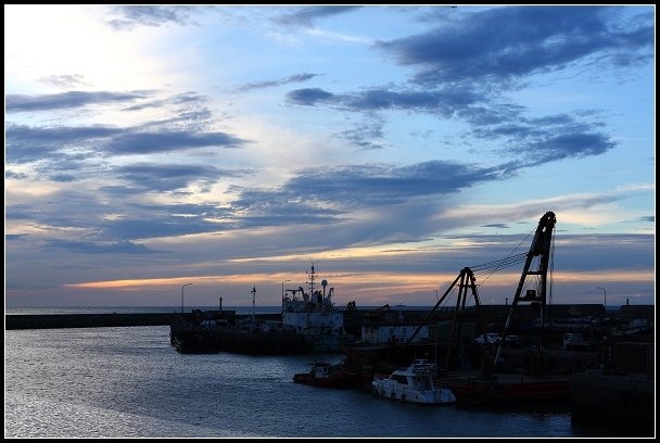 2012.07.22 竹圍漁港夕照