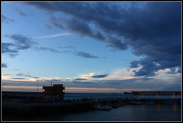 2012.07.22 竹圍漁港夕照