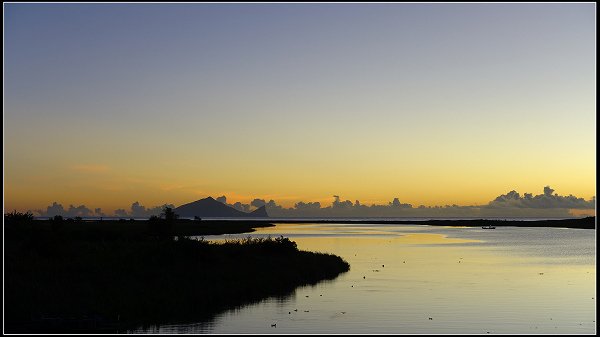 2022.08.10 蘭陽溪出海口晨曦 &amp; 員山北后寺