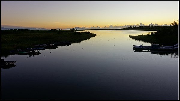 2022.08.10 蘭陽溪出海口晨曦 &amp; 員山北后寺