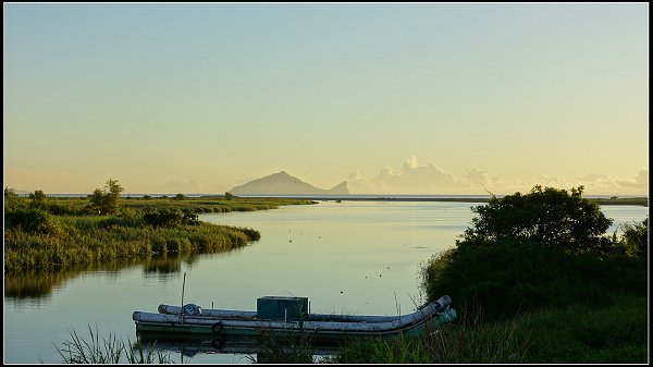 2022.08.10 蘭陽溪出海口晨曦 &amp; 員山北后寺