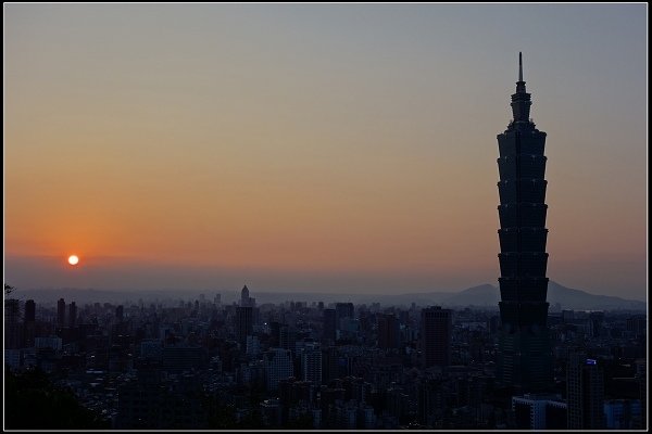 2021.04.11 台北信義區象山‧落日餘輝