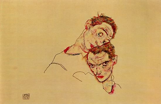 schiele-double-portrait