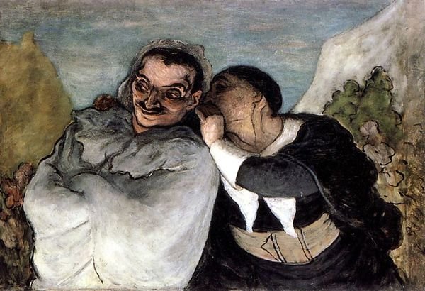 Honore Daumier - Crispin