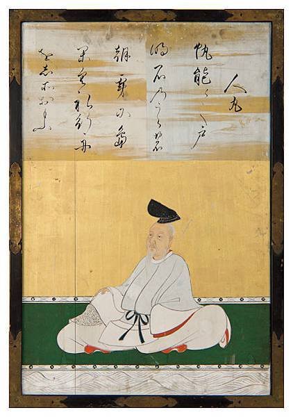 柿本人麻呂（狩野探幽《三十六歌仙額》）