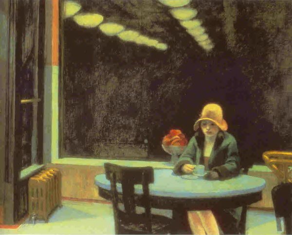 Edward Hopper - Automat, 1927